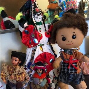 Colorful Traditional Dolls Collection